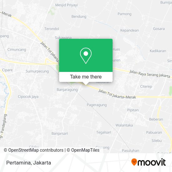 Spbu Rest Area Km 68 Serang map