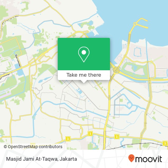 Masjid Jami At-Taqwa map