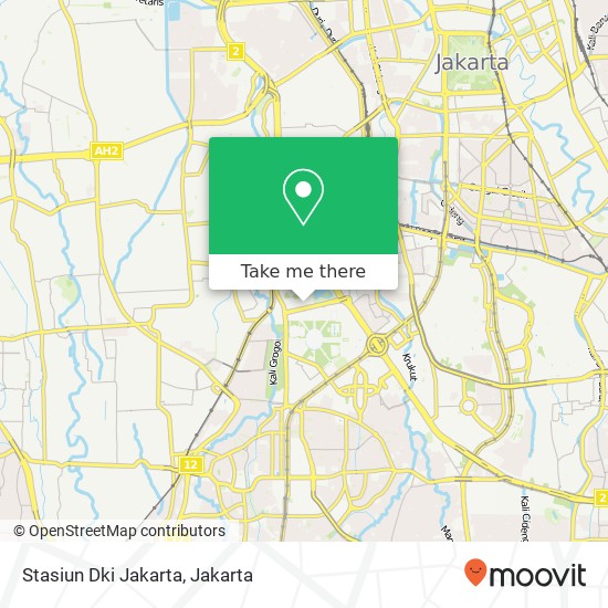 Stasiun Dki Jakarta map