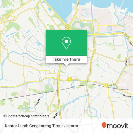 Kantor Lurah Cengkareng Timur map