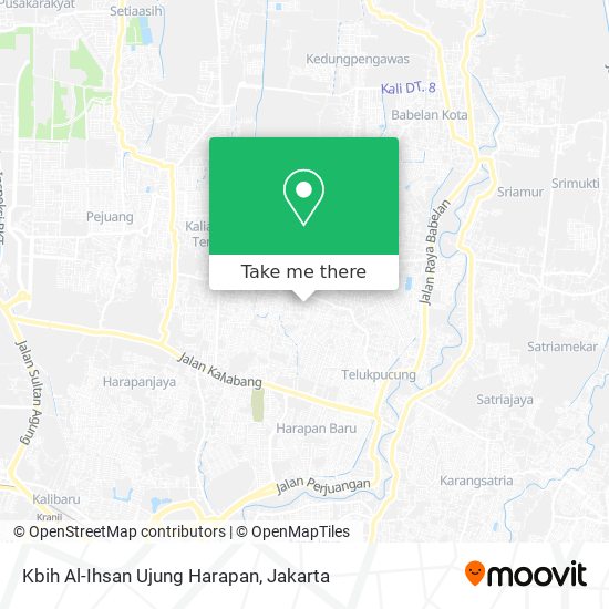 Kbih Al-Ihsan Ujung Harapan map