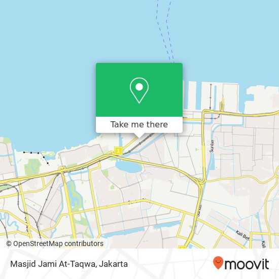 Masjid Jami At-Taqwa map