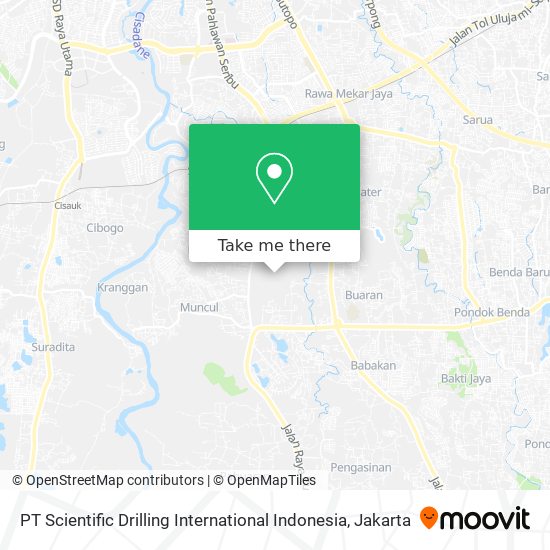 PT Scientific Drilling International Indonesia map
