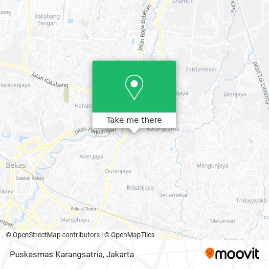 Puskesmas Karangsatria map