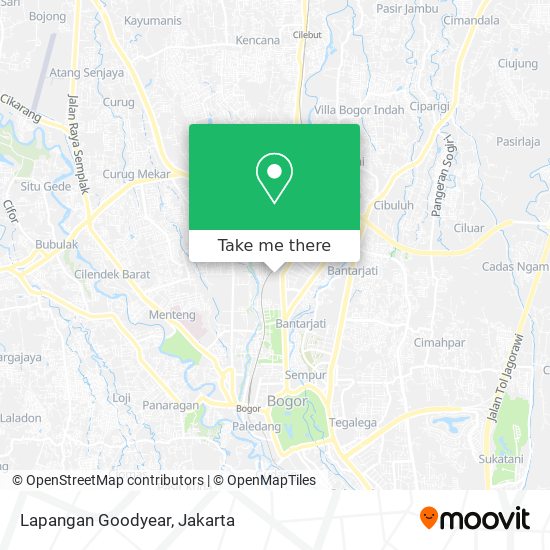 Lapangan Goodyear map