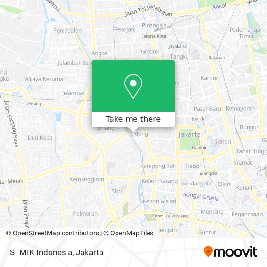 STMIK Indonesia map