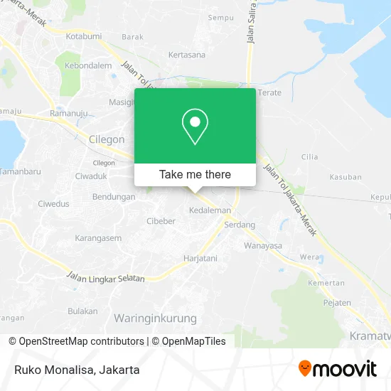 Ruko Monalisa map