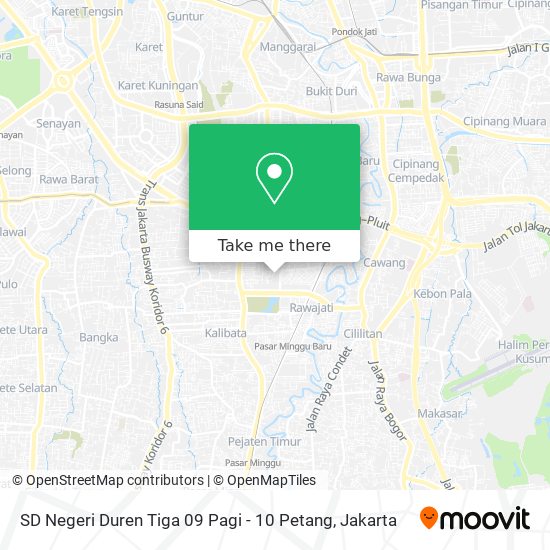 SD Negeri Duren Tiga 09 Pagi - 10 Petang map