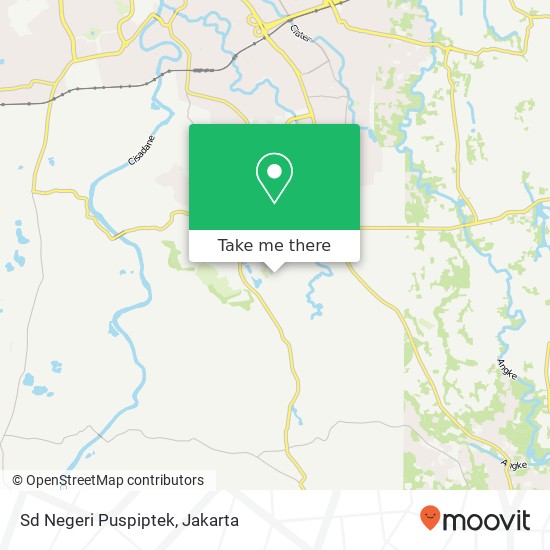 Sd Negeri Puspiptek map