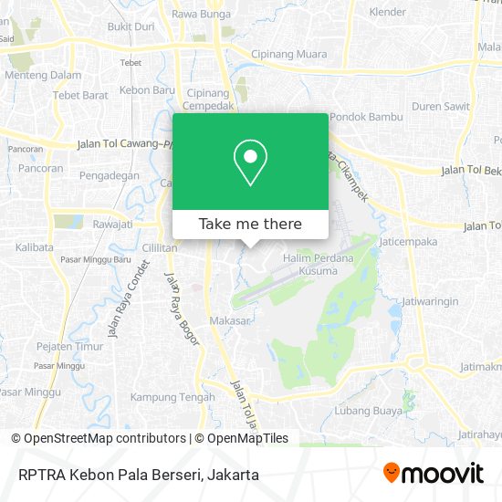 RPTRA Kebon Pala Berseri map