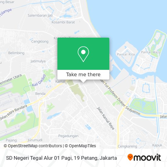 SD Negeri Tegal Alur 01 Pagi, 19 Petang map