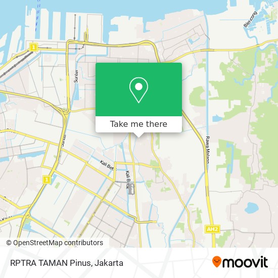 RPTRA TAMAN Pinus map