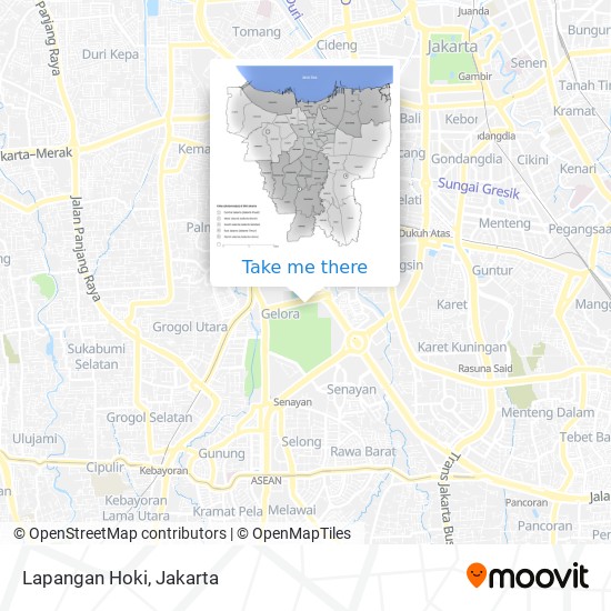 Lapangan Hoki map