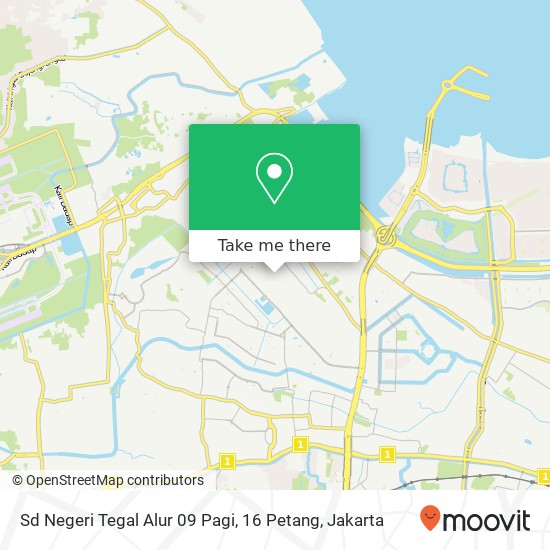 Sd Negeri Tegal Alur 09 Pagi, 16 Petang map