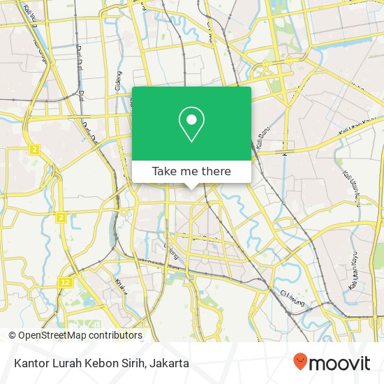 Kantor Lurah Kebon Sirih map