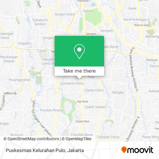 Puskesmas Kelurahan Pulo map