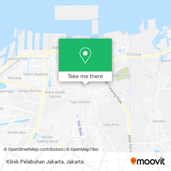 Klinik Pelabuhan Jakarta map