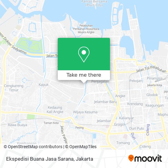 Ekspedisi Buana Jasa Sarana map