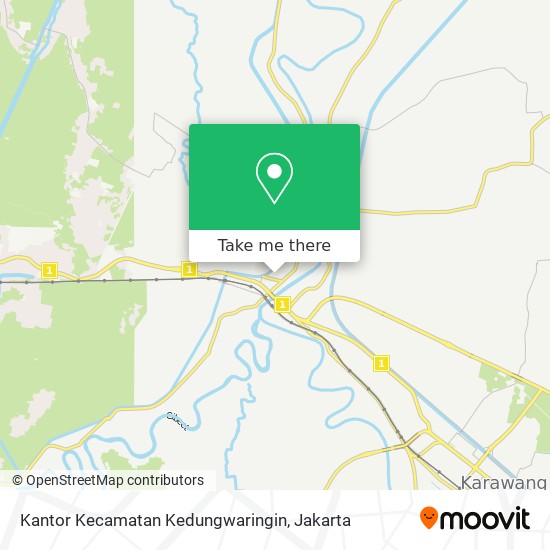 Kantor Kecamatan Kedungwaringin map