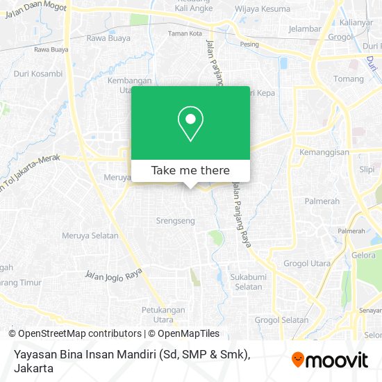 Yayasan Bina Insan Mandiri (Sd, SMP & Smk) map