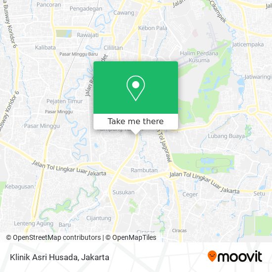 Klinik Asri Husada map