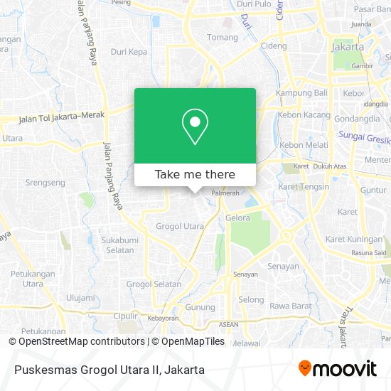 Puskesmas Grogol Utara II map