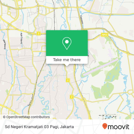 Sd Negeri Kramatjati 03 Pagi map