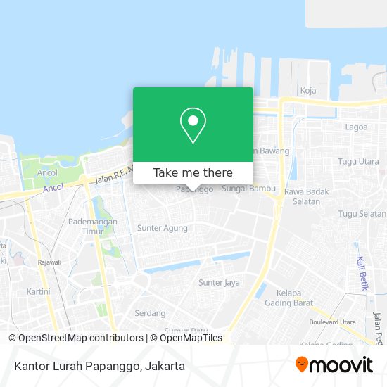 Kantor Lurah Papanggo map