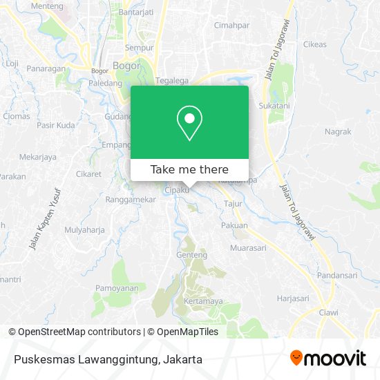 Puskesmas Lawanggintung map
