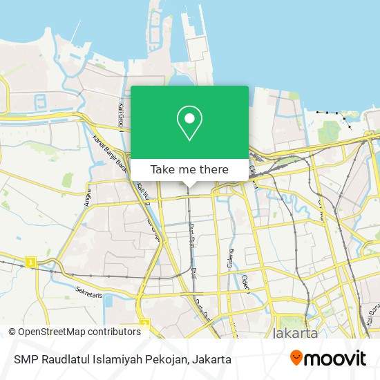 SMP Raudlatul Islamiyah Pekojan map