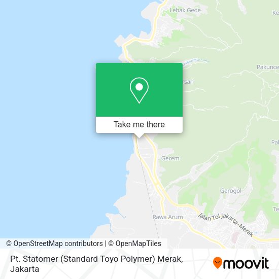 Pt. Statomer (Standard Toyo Polymer) Merak map