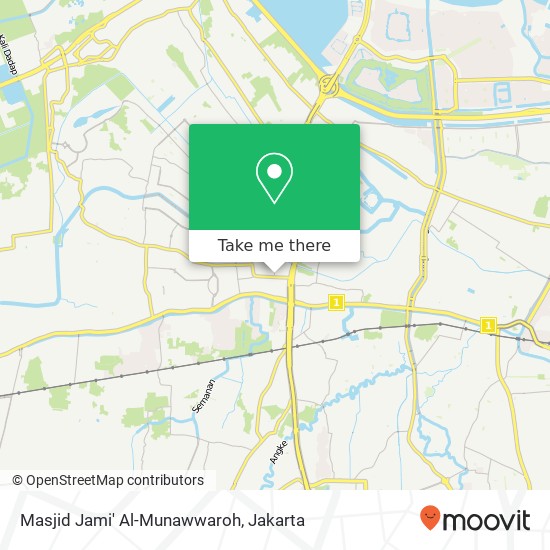 Masjid Jami' Al-Munawwaroh map