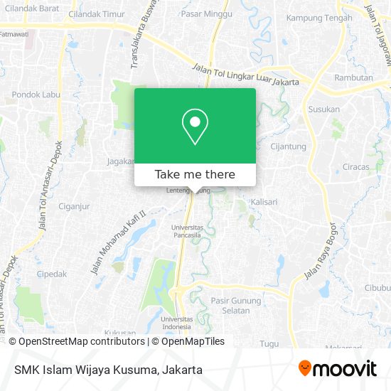 SMK Islam Wijaya Kusuma map