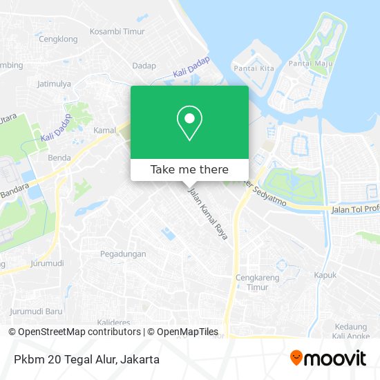 Pkbm 20 Tegal Alur map