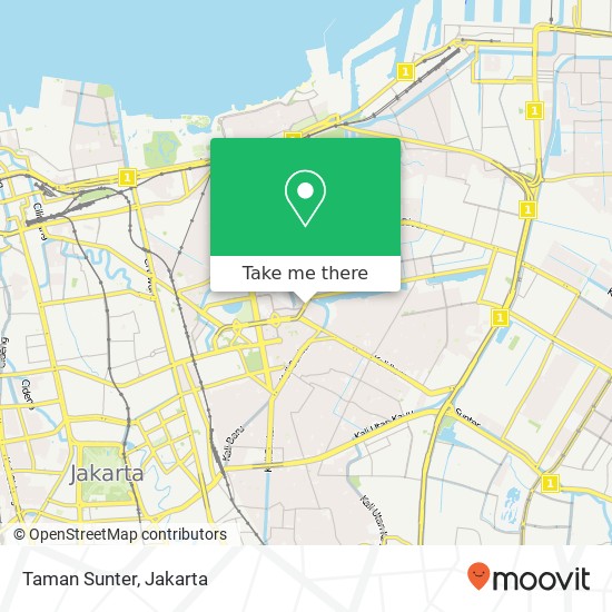 Taman Sunter map