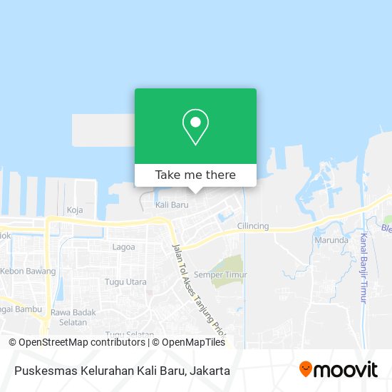 Puskesmas Kelurahan Kali Baru map