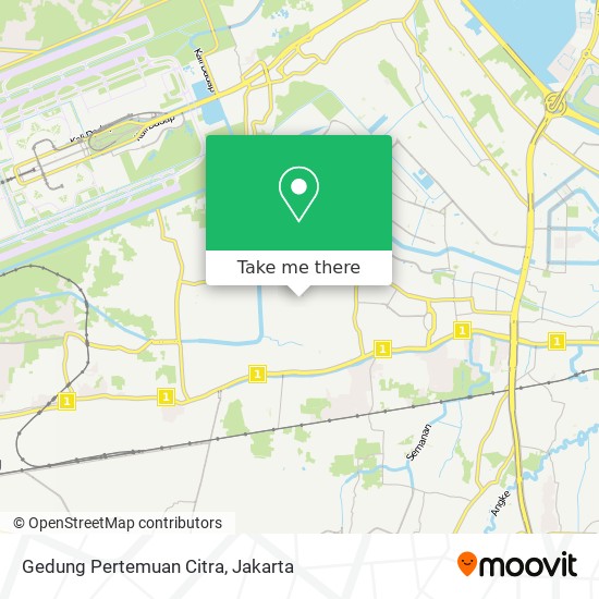 Gedung Pertemuan Citra map