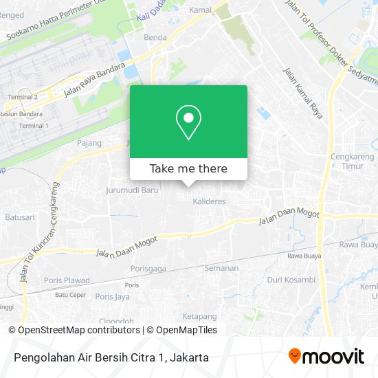 Pengolahan Air Bersih Citra 1 map