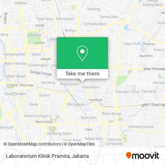 Laboratorium Klinik Pramita map