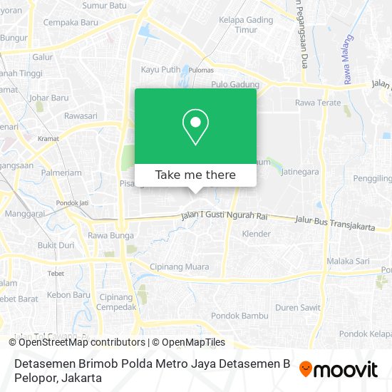 Detasemen Brimob Polda Metro Jaya Detasemen B Pelopor map