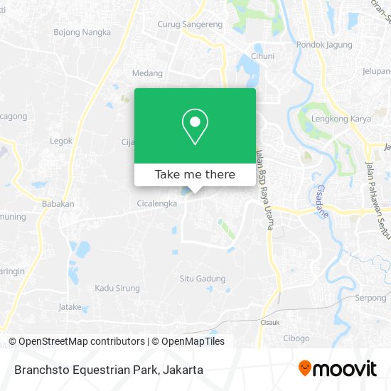 Branchsto Equestrian Park map
