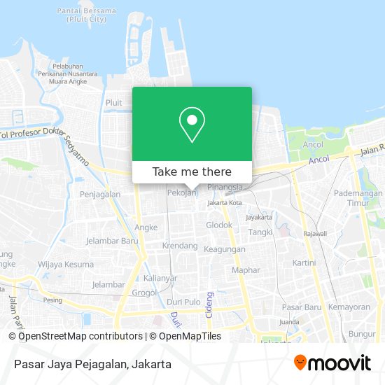 Pasar Jaya Pejagalan map