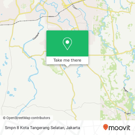 Smpn 8 Kota Tangerang Selatan map