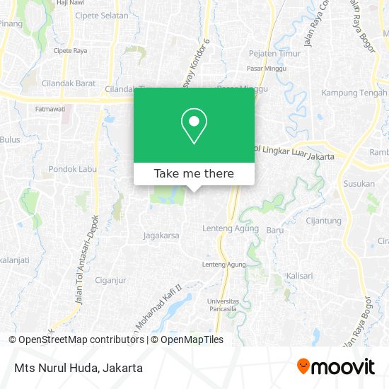 Mts Nurul Huda map