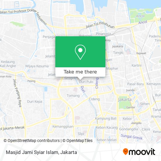 Masjid Jami Syiar Islam map