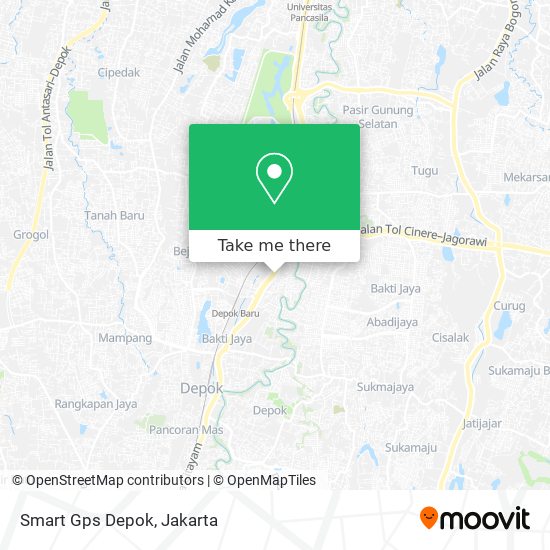 Smart Gps Depok map