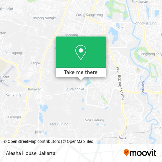 Alesha House map