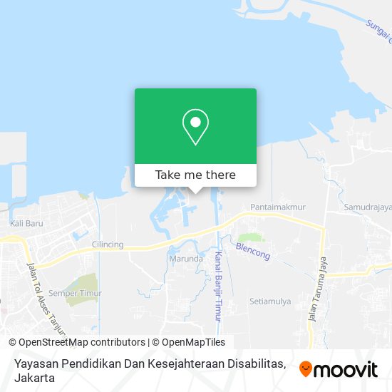 Yayasan Pendidikan Dan Kesejahteraan Disabilitas map