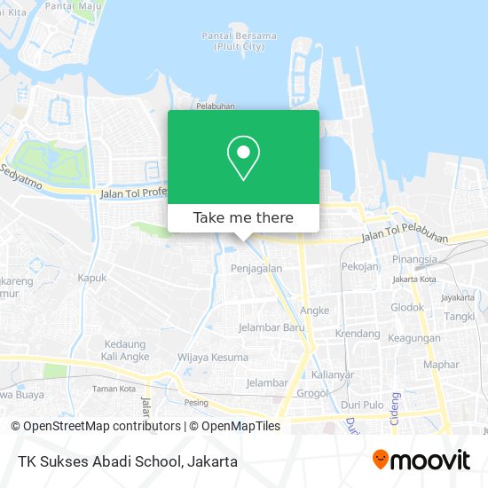 TK Sukses Abadi School map