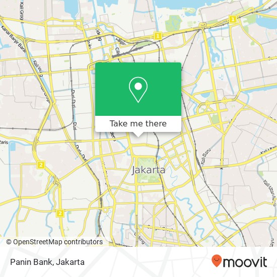 Panin Bank map